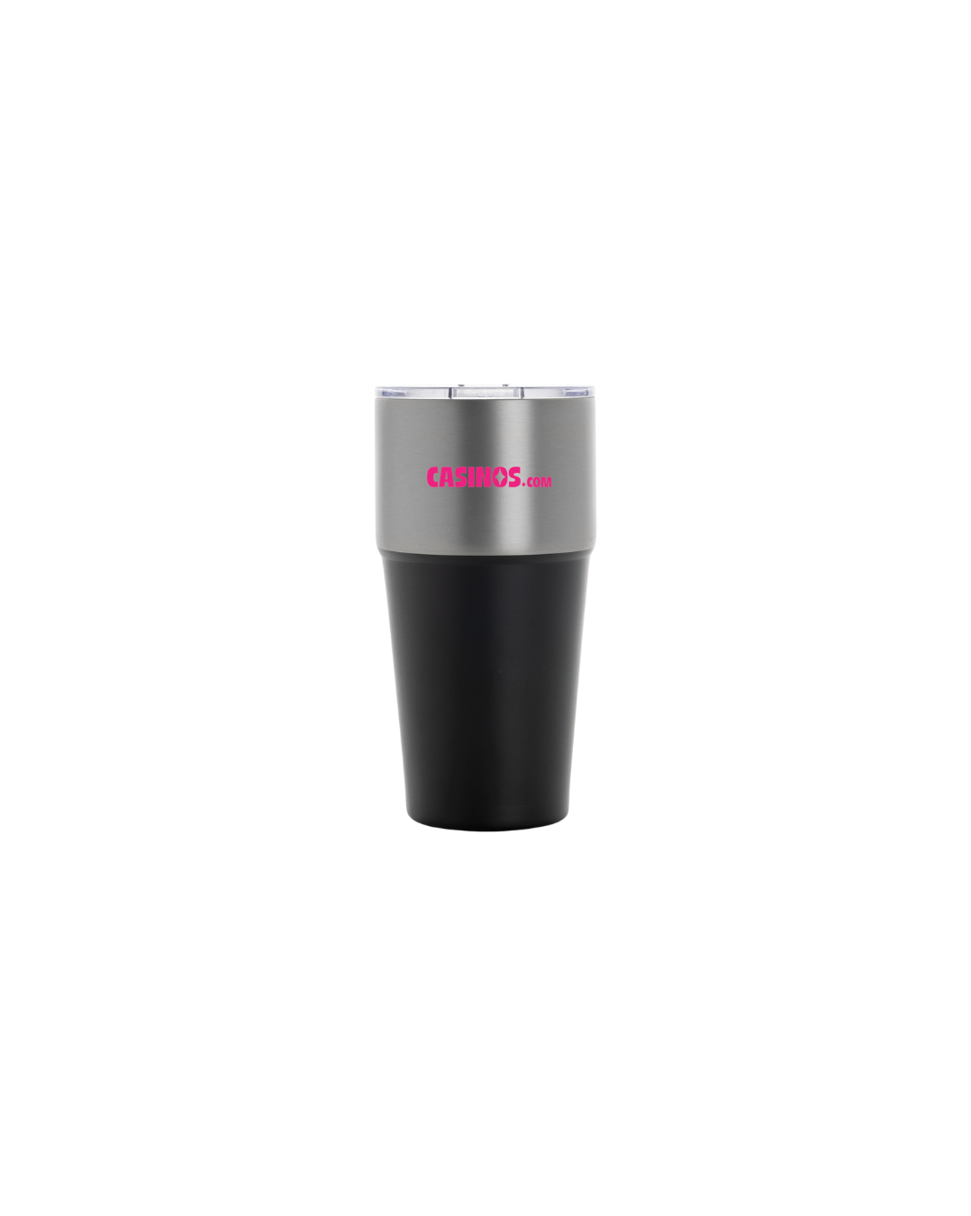 Black Steel Tumbler – Hot, Cold, Double-O Approved
